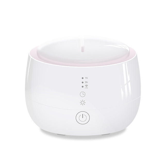 Smart Aromatherapy Humidifier – Ultrasonic Cool Mist & LED Mood Light