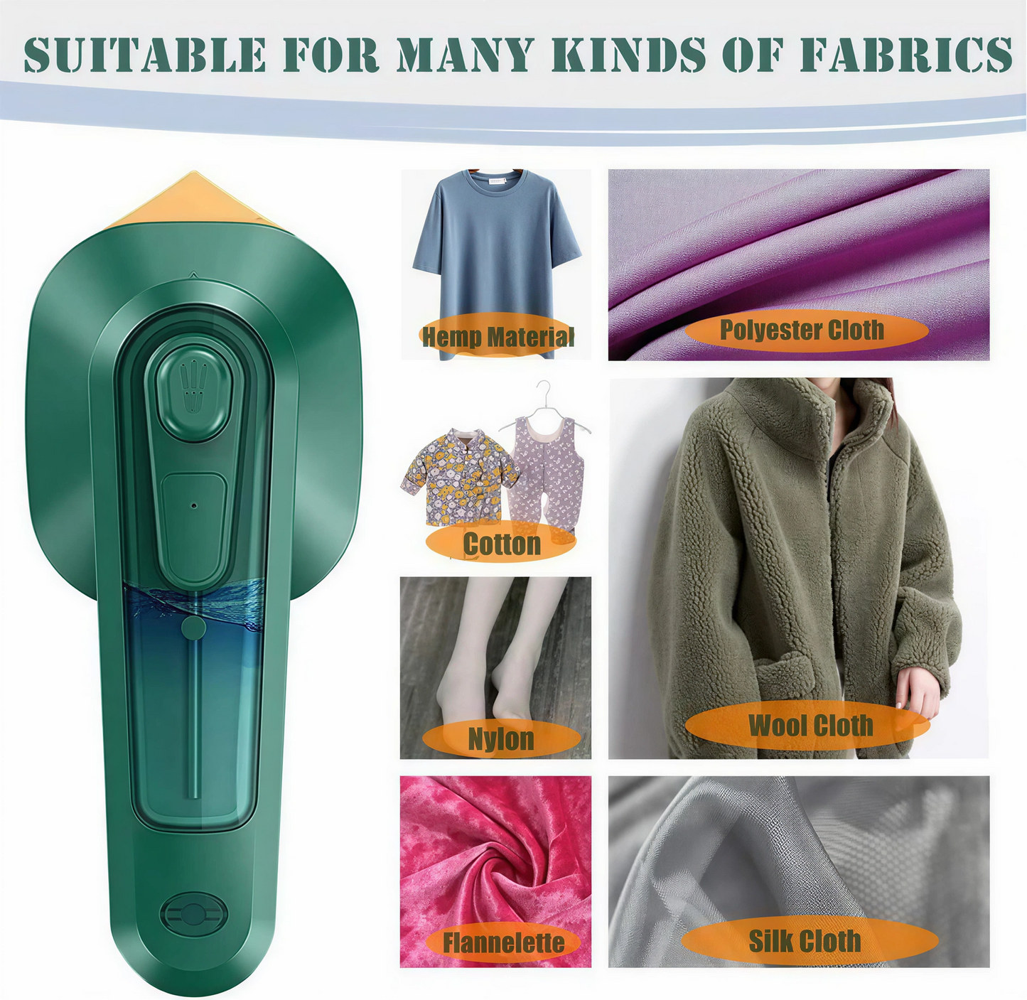 Durable Steam Iron with Powerful Performance
