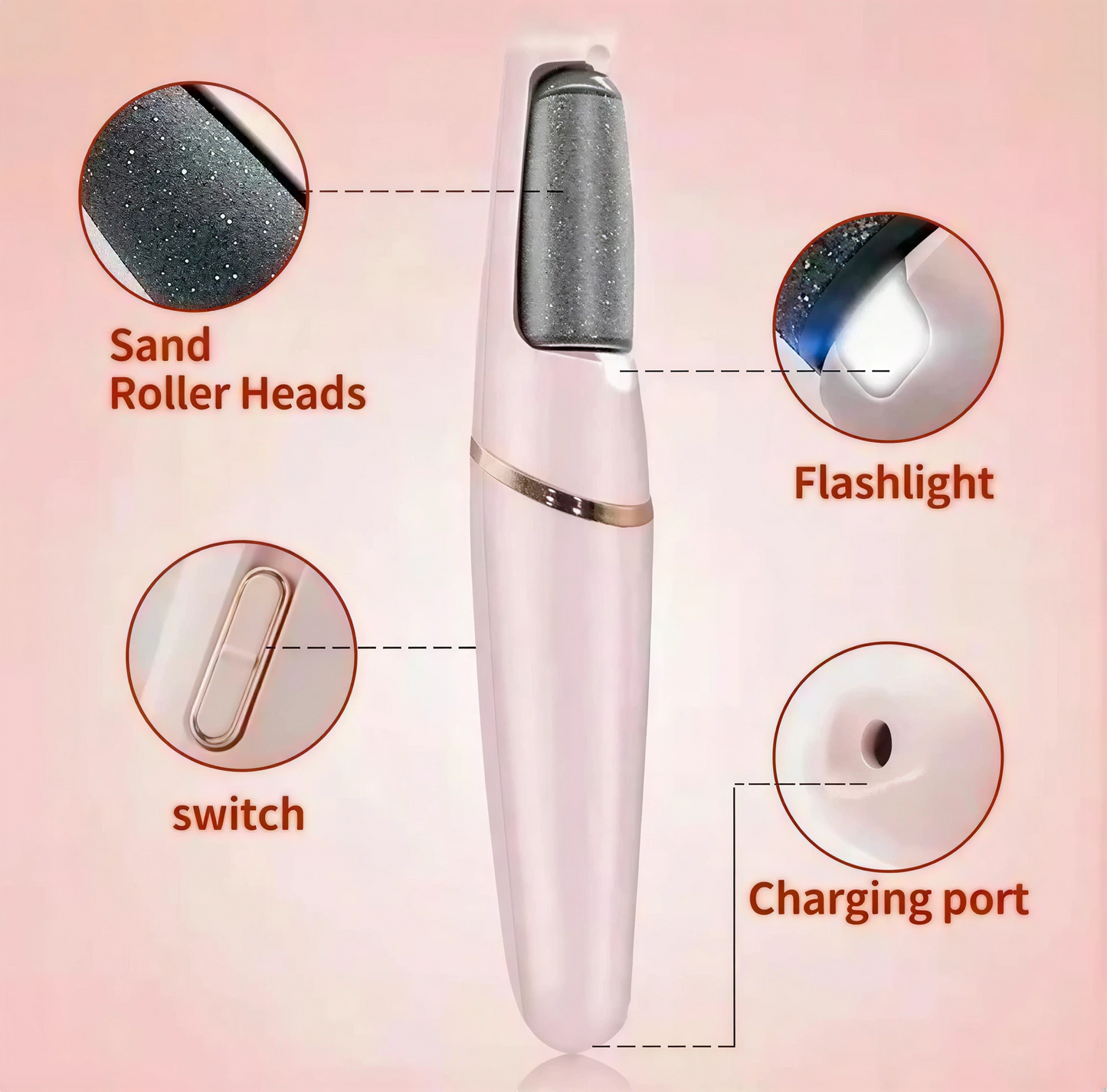 Rechargeable Foot Callus Remover