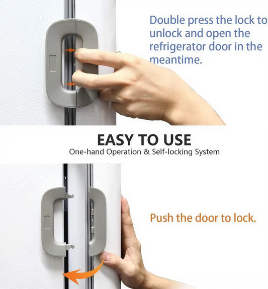 Child Safety Fridge & Cabinet Lock