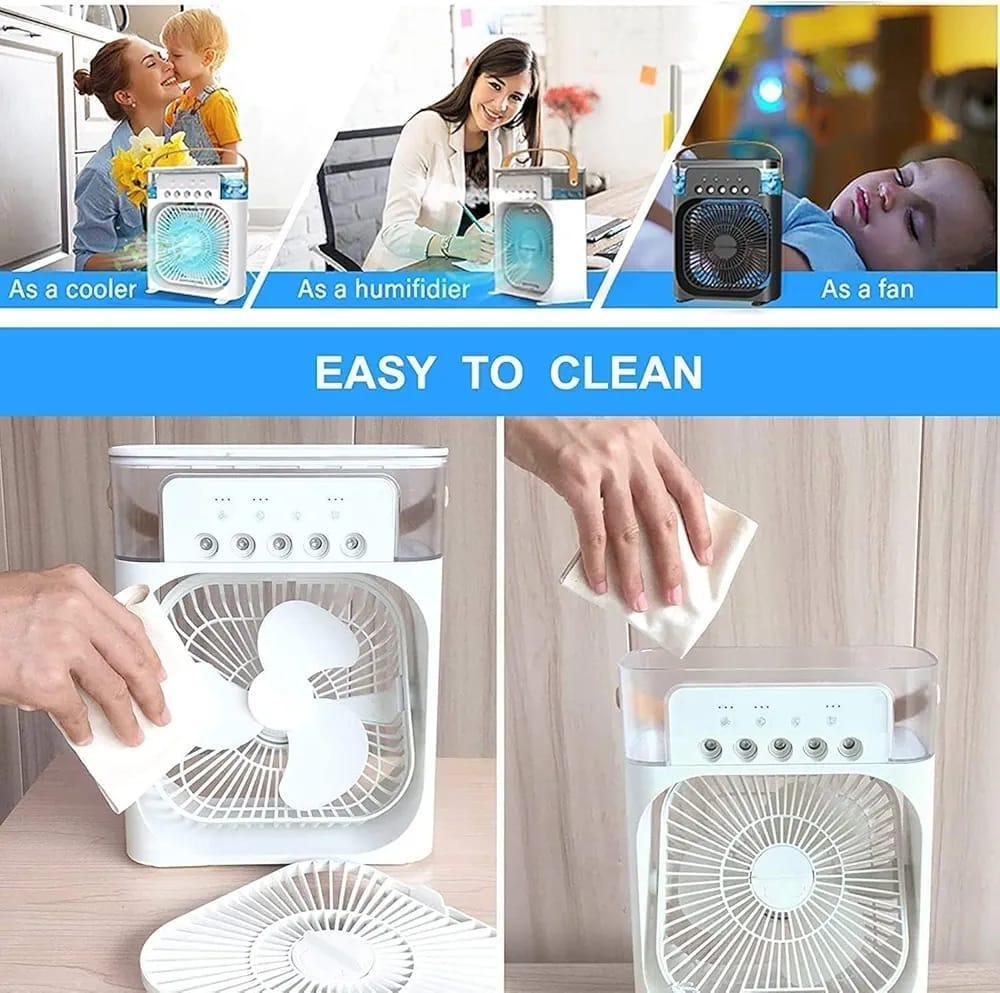 ❄️ 3-in-1 Ultra-Cool Desktop Air Cooler