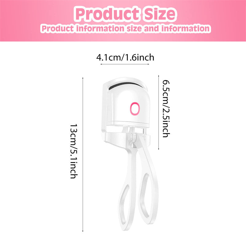 Premium Heated Eyelash Curler – Instant Lift & Long-Lasting Curl