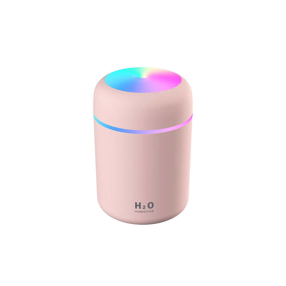 Mini Cool-Mist Humidifier with LED Night Light – Home & Car