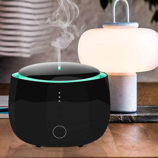 Smart Aromatherapy Humidifier – Ultrasonic Cool Mist & LED Mood Light