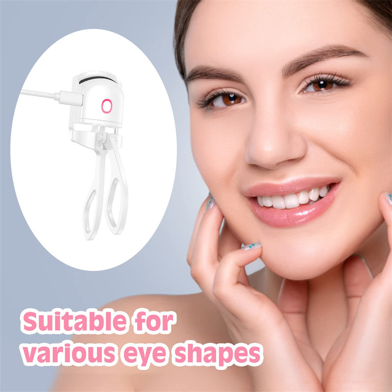 Premium Heated Eyelash Curler – Instant Lift & Long-Lasting Curl