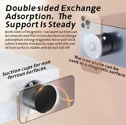 Magnetic Vacuum Phone Holder 360°