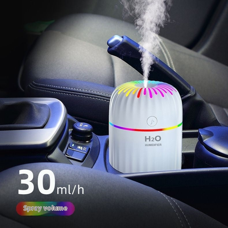 Mini USB Aromatherapy Humidifier – Car & Home Portable Cool Mist